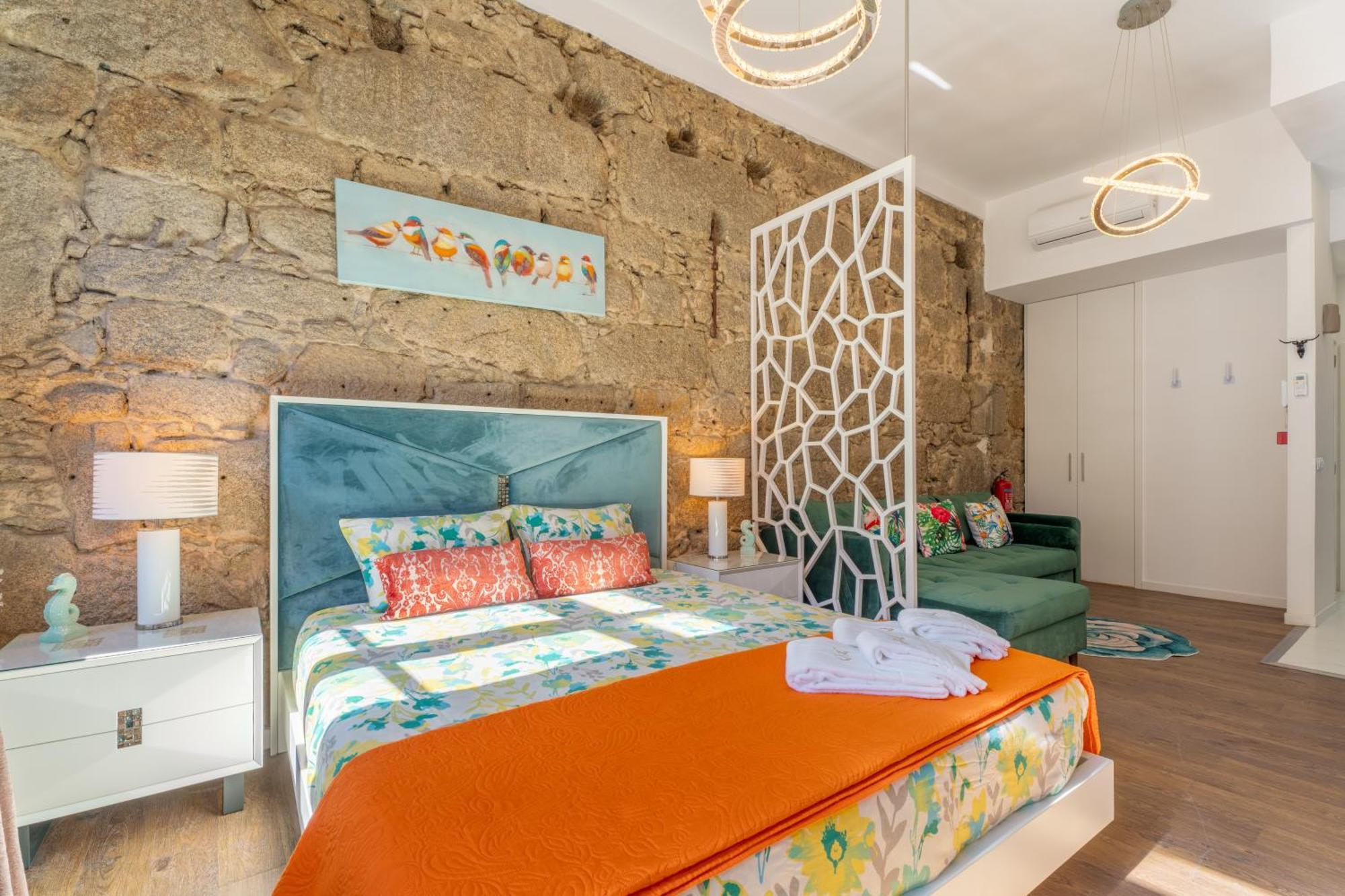 Central Cozy Stay 2 Ac Near Metro 포르투 외부 사진
