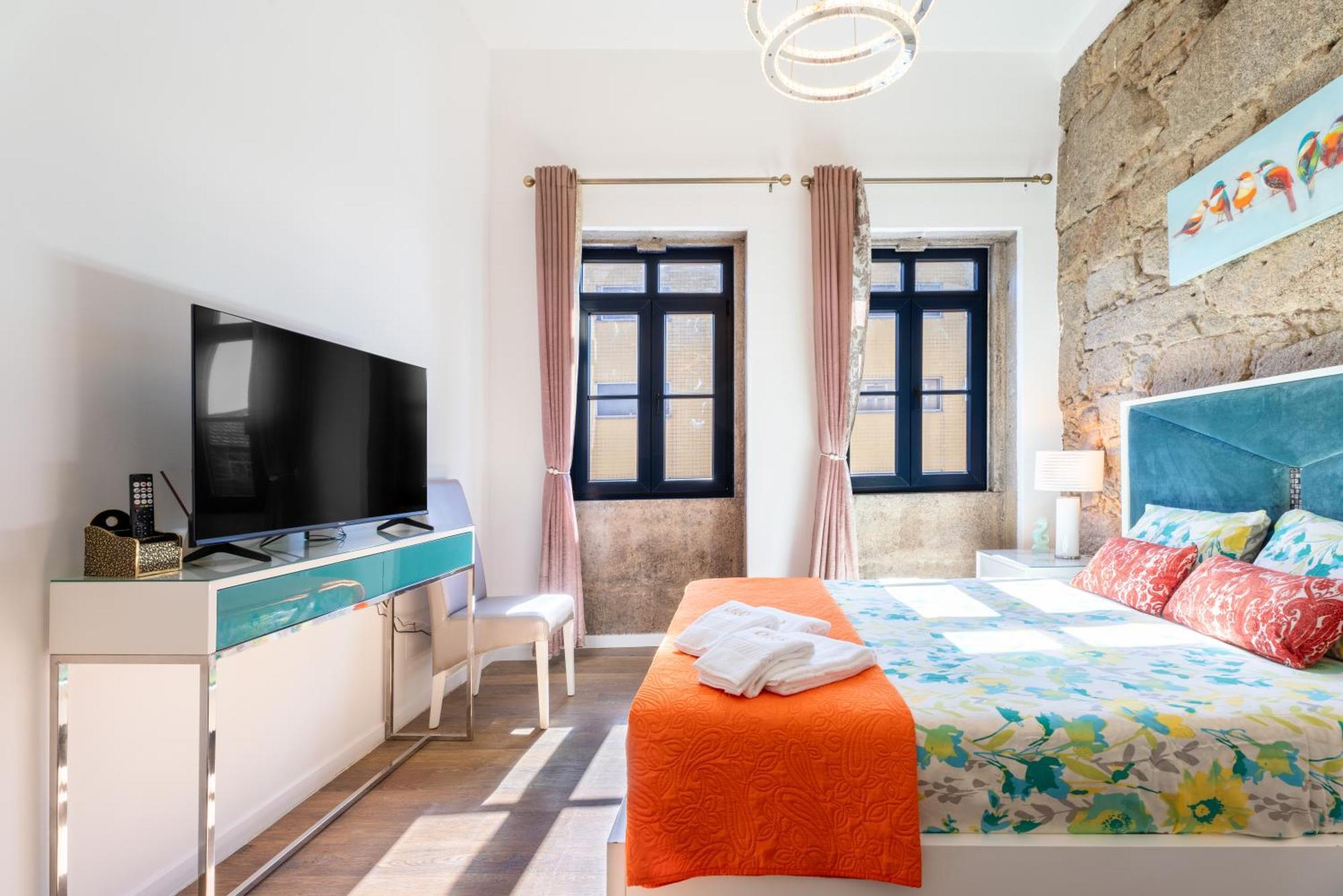 Central Cozy Stay 2 Ac Near Metro 포르투 외부 사진