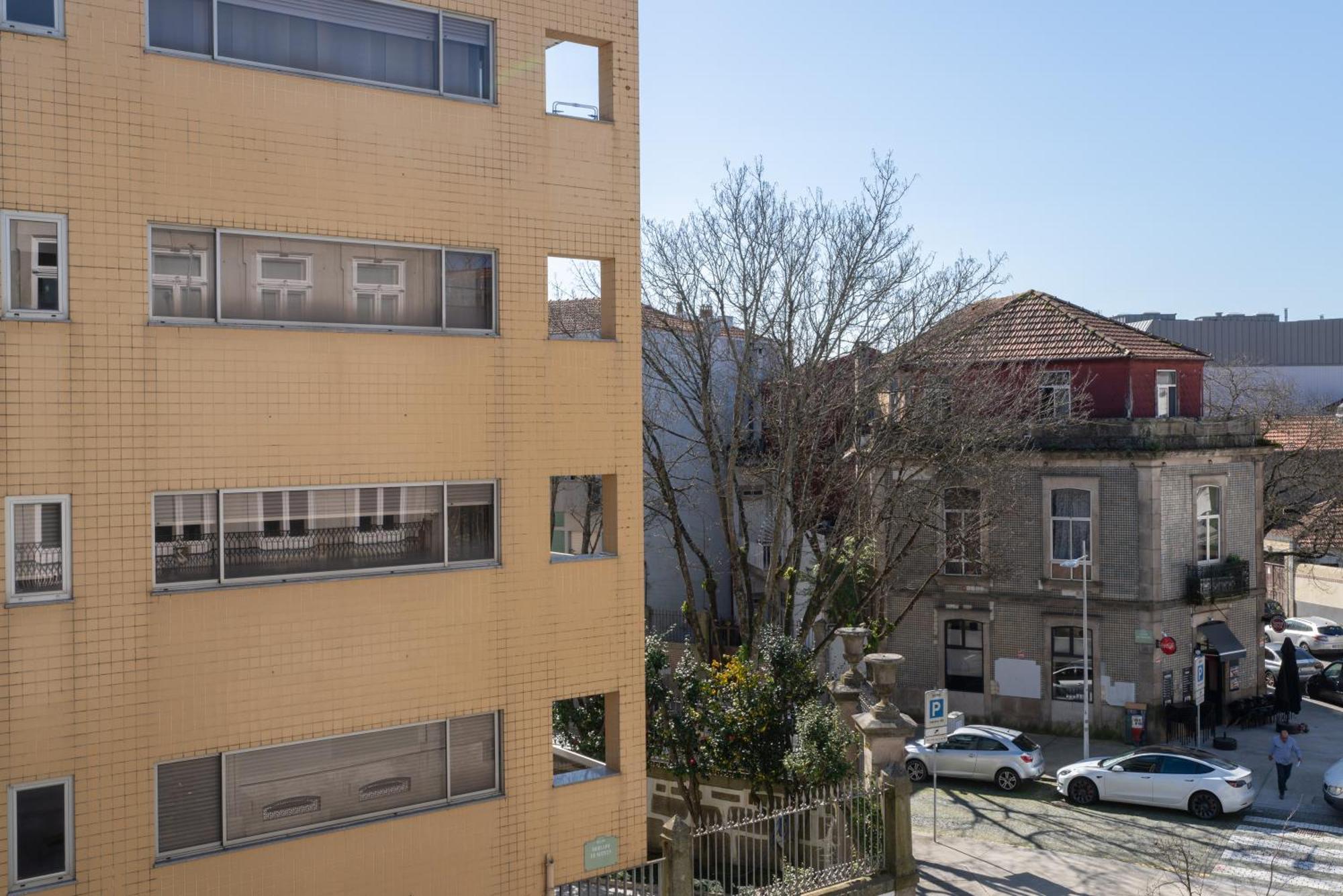 Central Cozy Stay 2 Ac Near Metro 포르투 외부 사진