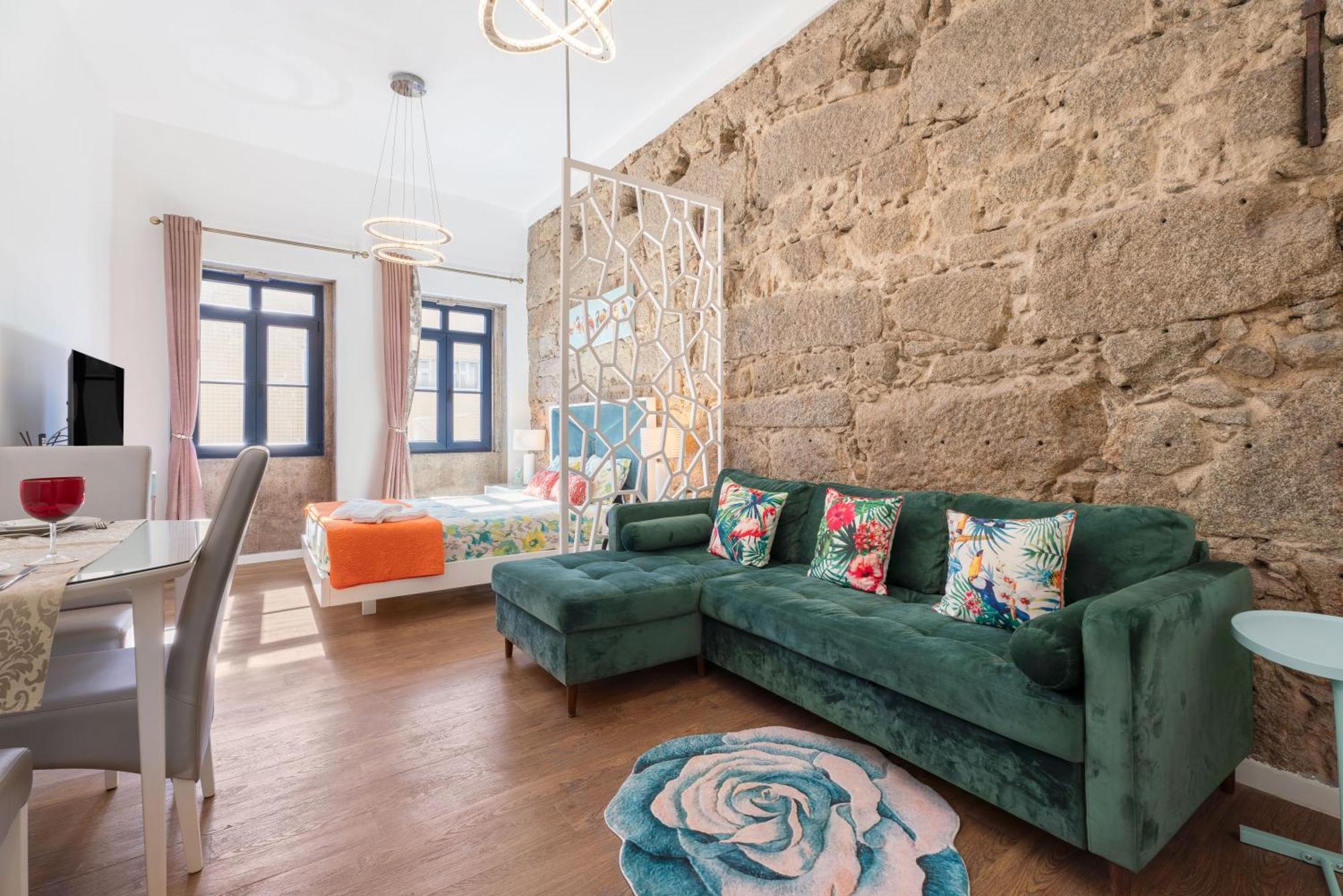 Central Cozy Stay 2 Ac Near Metro 포르투 외부 사진